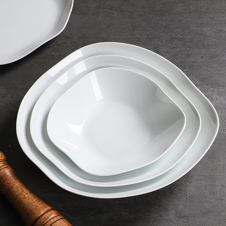 Custom Shaped Ceramic Plates - Mia