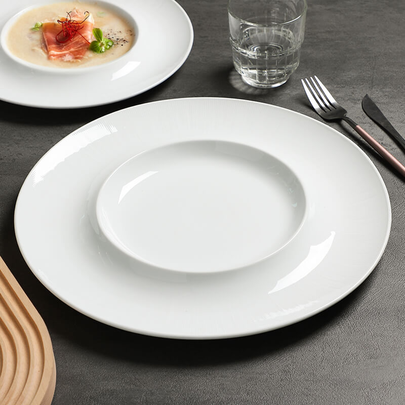 Customized White Porcelain Tableware - Bloom