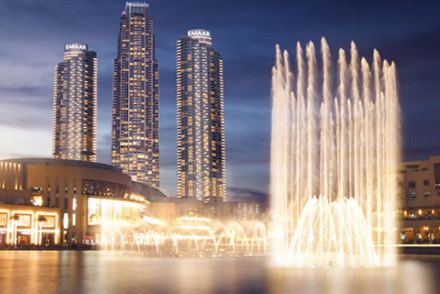 Dubai Emaar Fountain Views