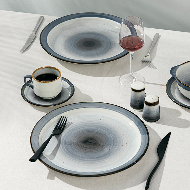 Royal Porcelain Dinner Plates (2)