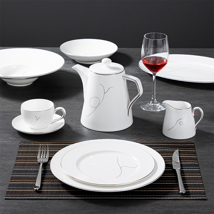 Luxury Hotel Dinner Set Porcelain (2)