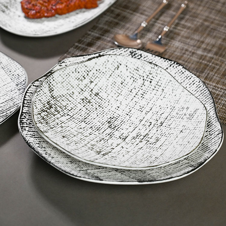 Color glaze high temperature porcelain tableware (7)