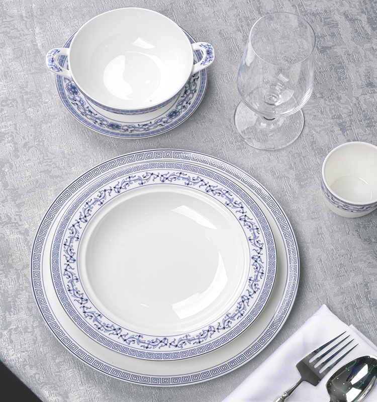 P&T Royal Ware Bone China Plates