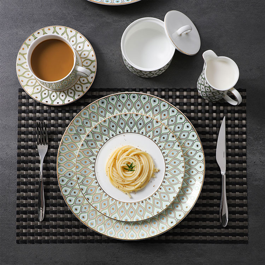 Overglaze Decoration-P&T Royal Ware Bone China Dinnerware