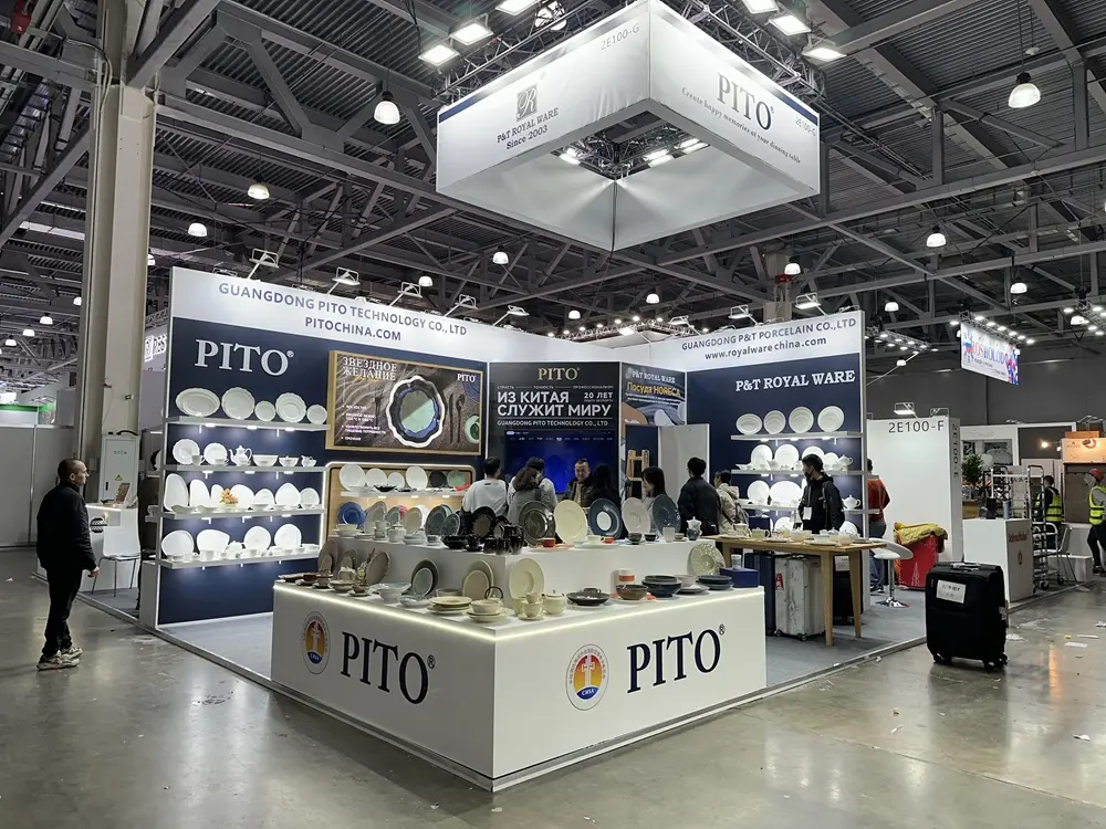 P&T Royal Ware will exhibit at PIR EXPO 2026 in Moscow (Oct 26–29): fine bone china, fine porcelain, and royal white porcelain for hotels, restaurants, and banquets. Visit our booth.
